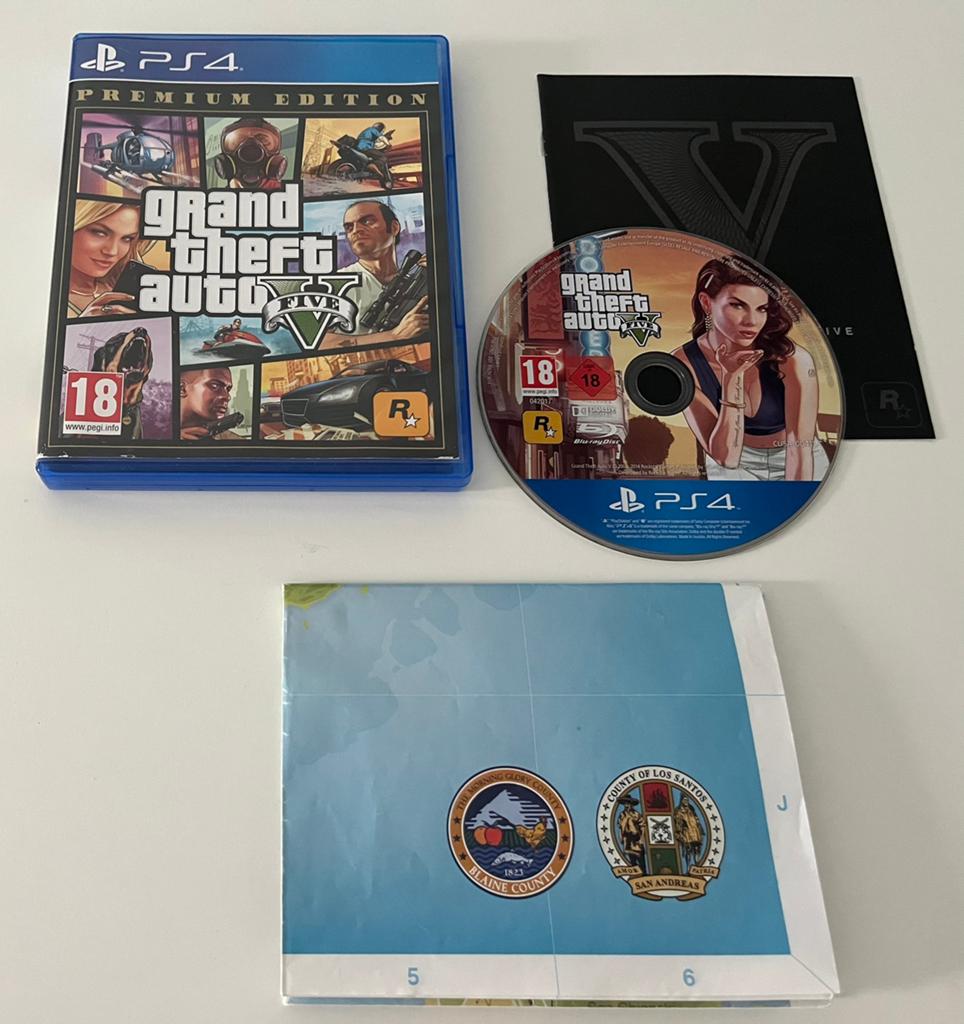 GTA V premium ps4, Avontuur en Actie, Online, Vanaf 18 jaar, 1 speler