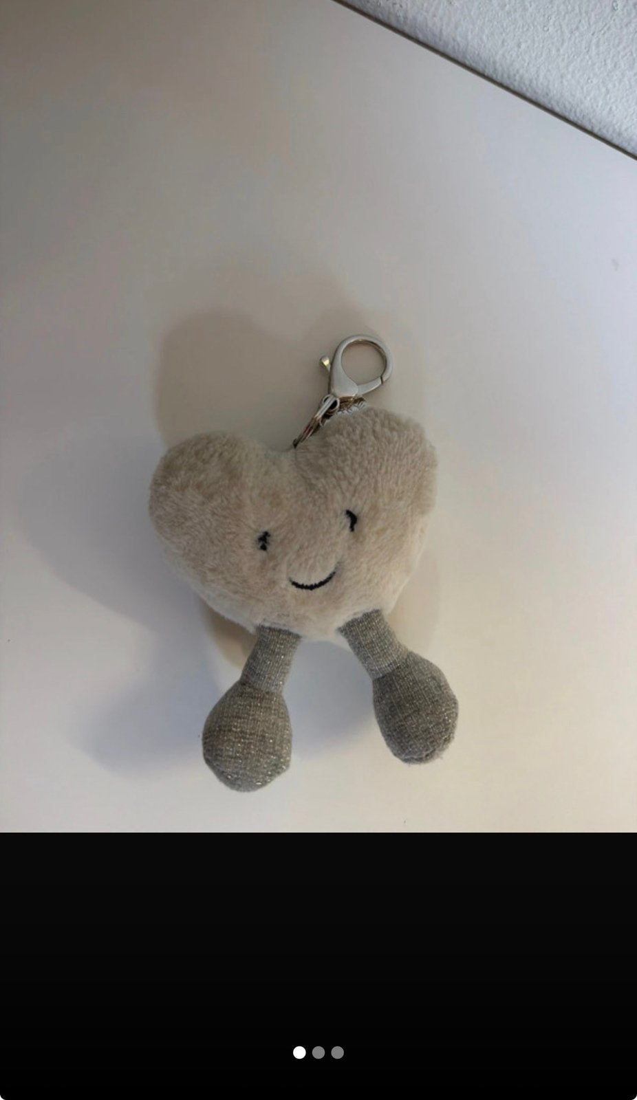 Jellycat Amuseable Heart Sleutelhanger, Jellycat, Overige karakters, Overige typen, Ophalen of Verzenden