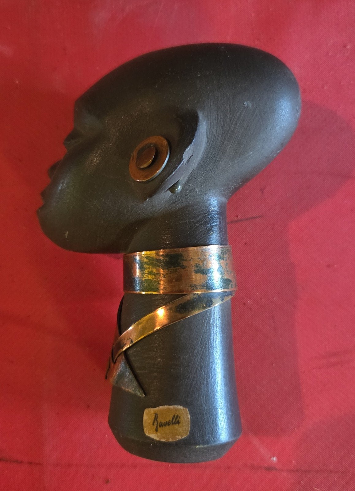 Jaap Ravelli vintage buste beeldje, Ophalen of Verzenden