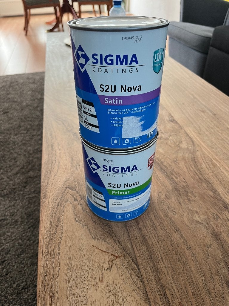 Sigma verf, Ophalen of Verzenden, Wit
