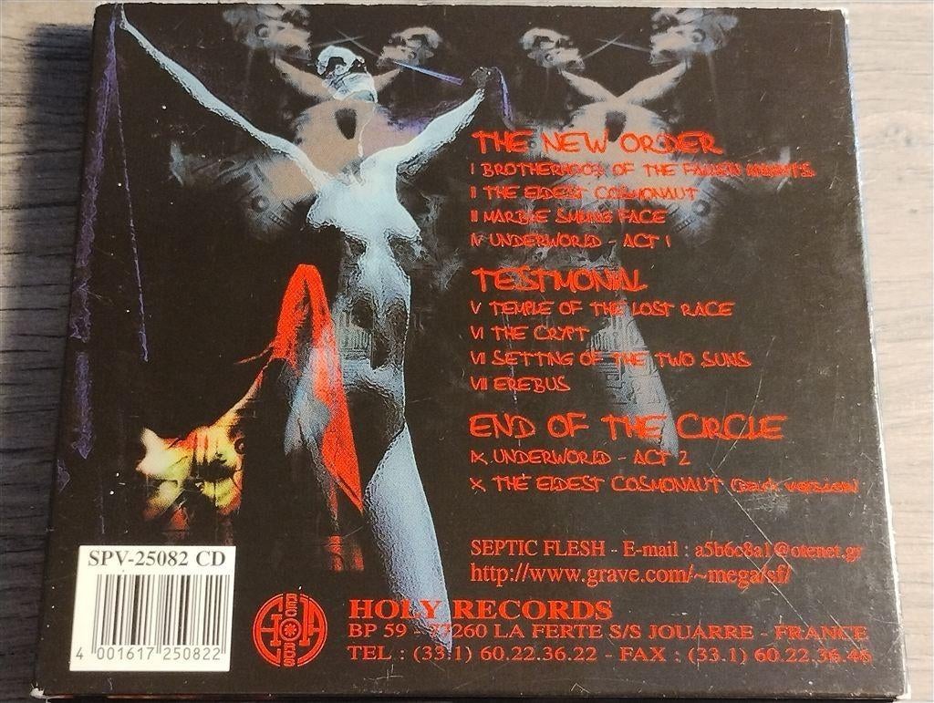 Septic Flesh ‎- A Fallen Temple [Digipack], Ophalen of Verzenden, Zo goed als nieuw