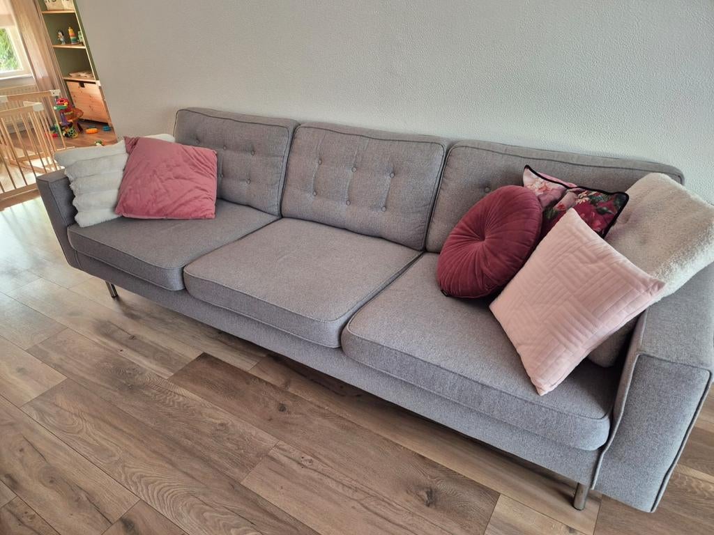 Bank Feelings met losse kussens, Ophalen, Gebruikt, Stof, Modern