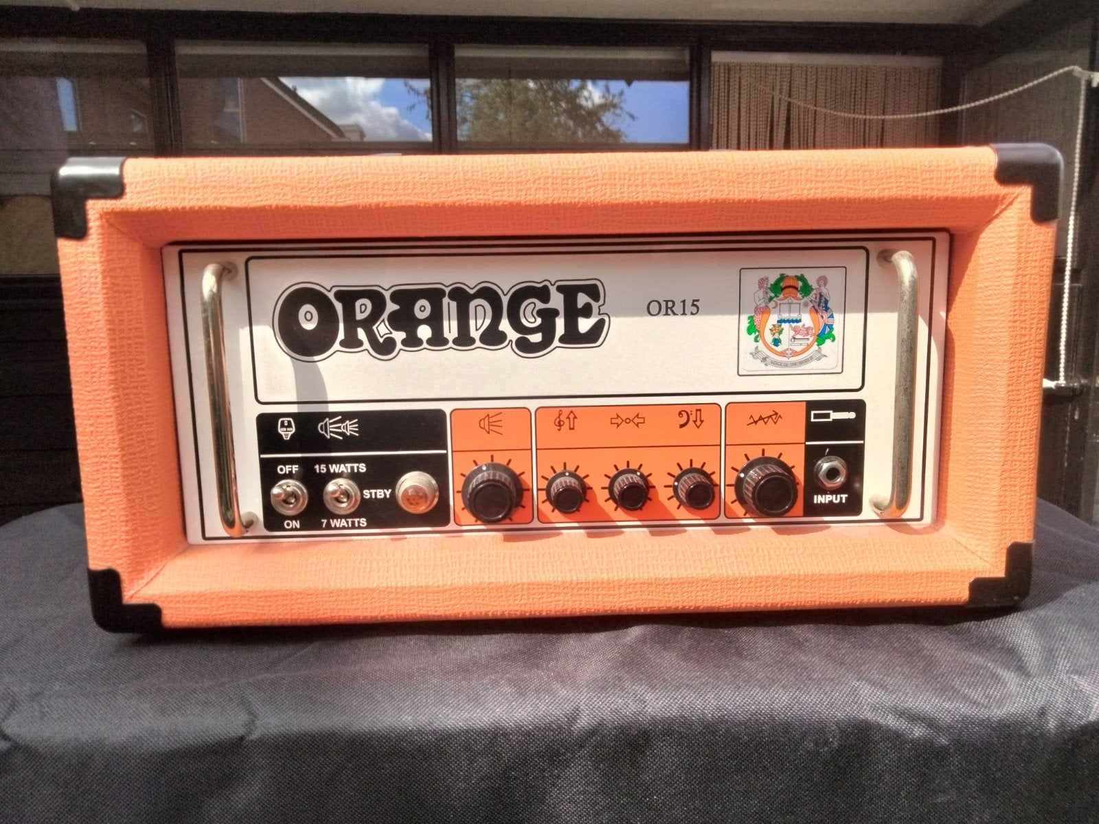 Orange OR15/ Orange cab 2x12, Ophalen of Verzenden, Zo goed als nieuw, 100 watt of meer