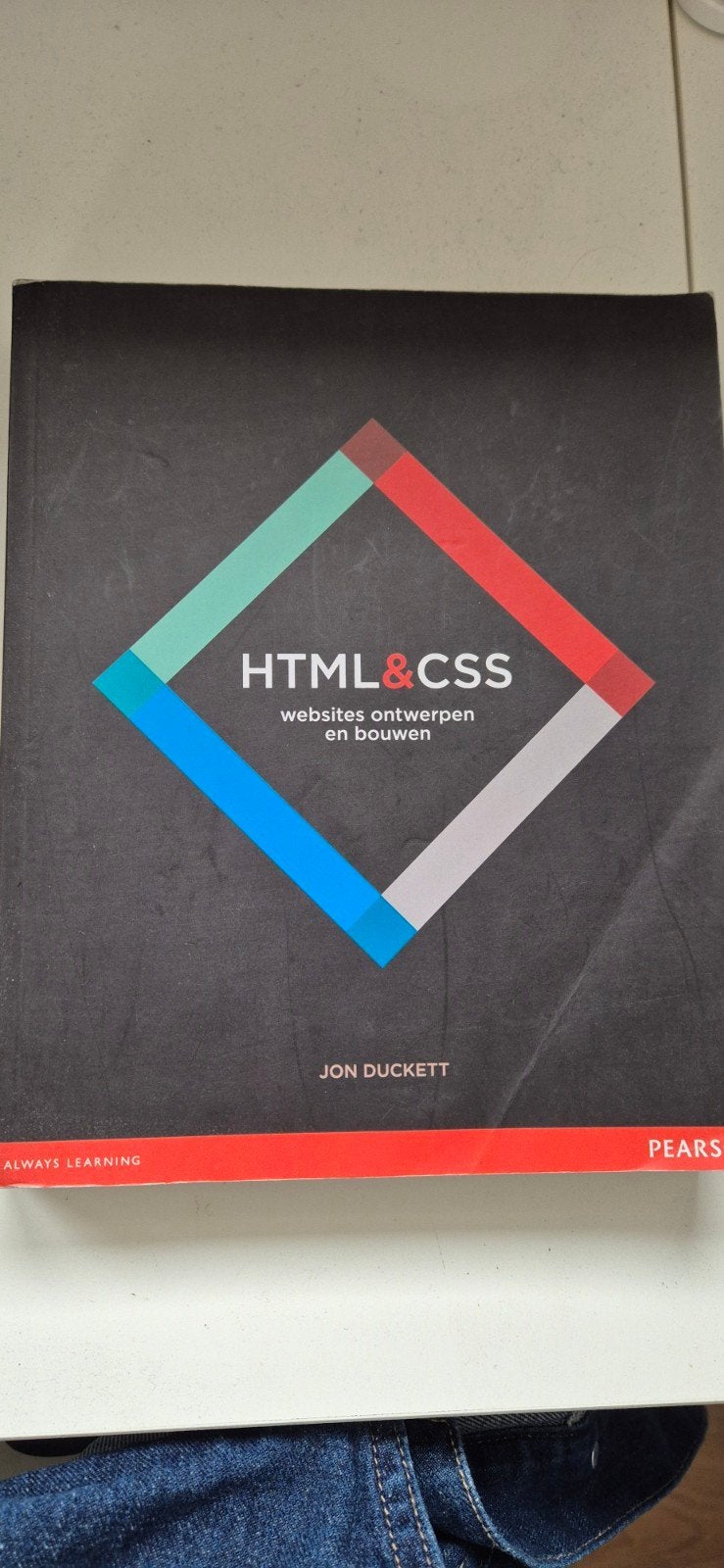 HTML & CSS: websites ontwerpen en bouwen - Jon Duckett, Jon Duckett, Zo goed als nieuw, Beta, HBO