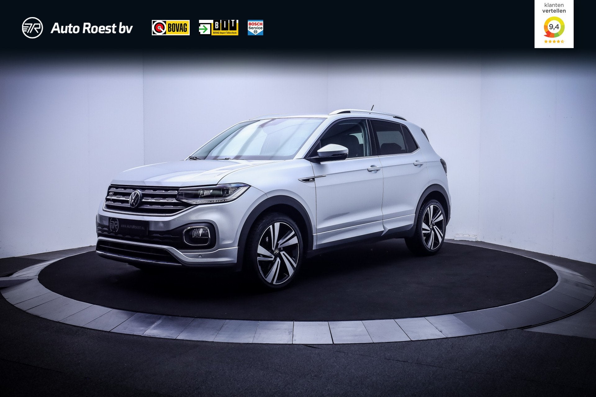 Volkswagen T-Cross 1.0 TSI Dsg R-LINE FULL LED | VIRTUAL | C, Auto's, Dealer onderhouden, T-Cross, Gebruikt, Leder en Stof