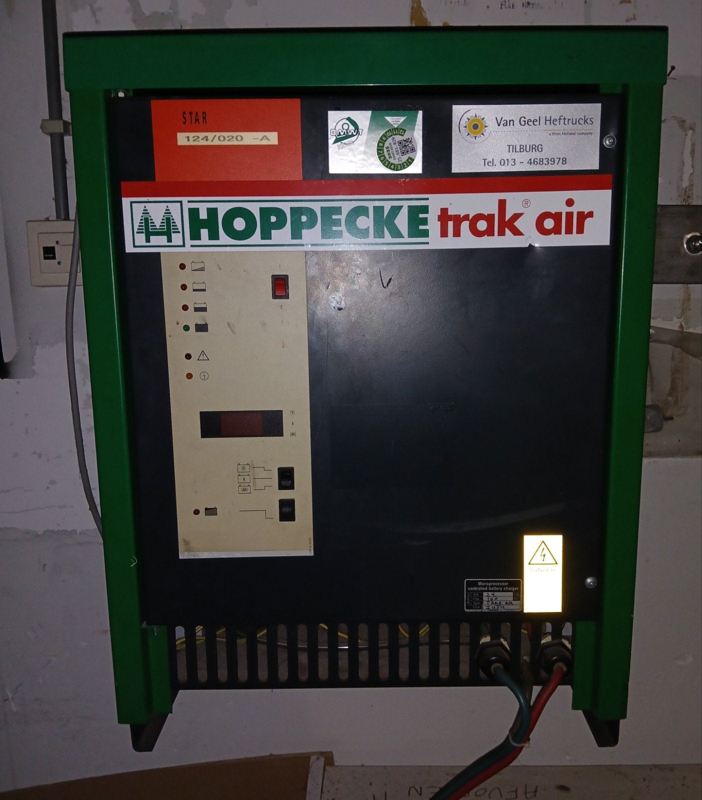 accu oplader voor heftruck of pallettruck, Ophalen, Gebruikt