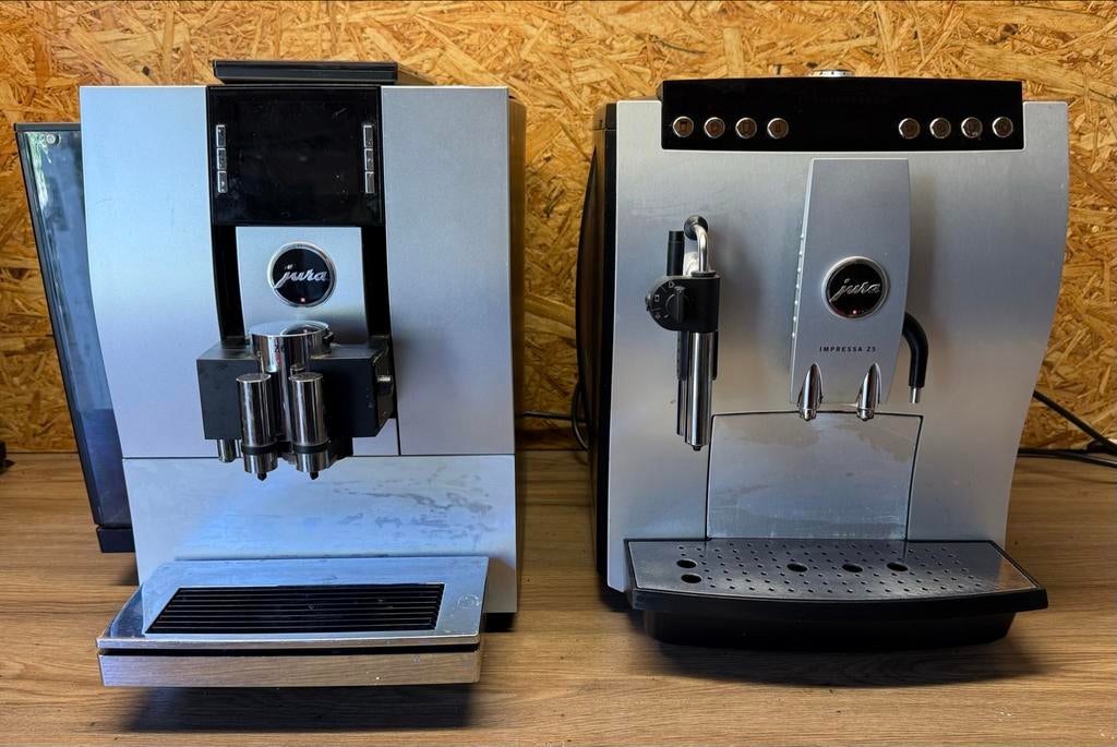 Partij Jura Koffiemachines: Z6, Z5, A7, J9, ENA 5, 7, 9, Witgoed en Apparatuur, Koffiezetapparaten, Ophalen, Gebruikt, 10 kopjes of meer