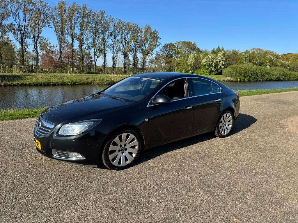 Opel Insignia 2.8 Turbo 4X4 AUT 2009 Zwart inruil mogelijk, Auto's, Opel, Automaat, 1800 kg, Vierwielaandrijving, Particulier