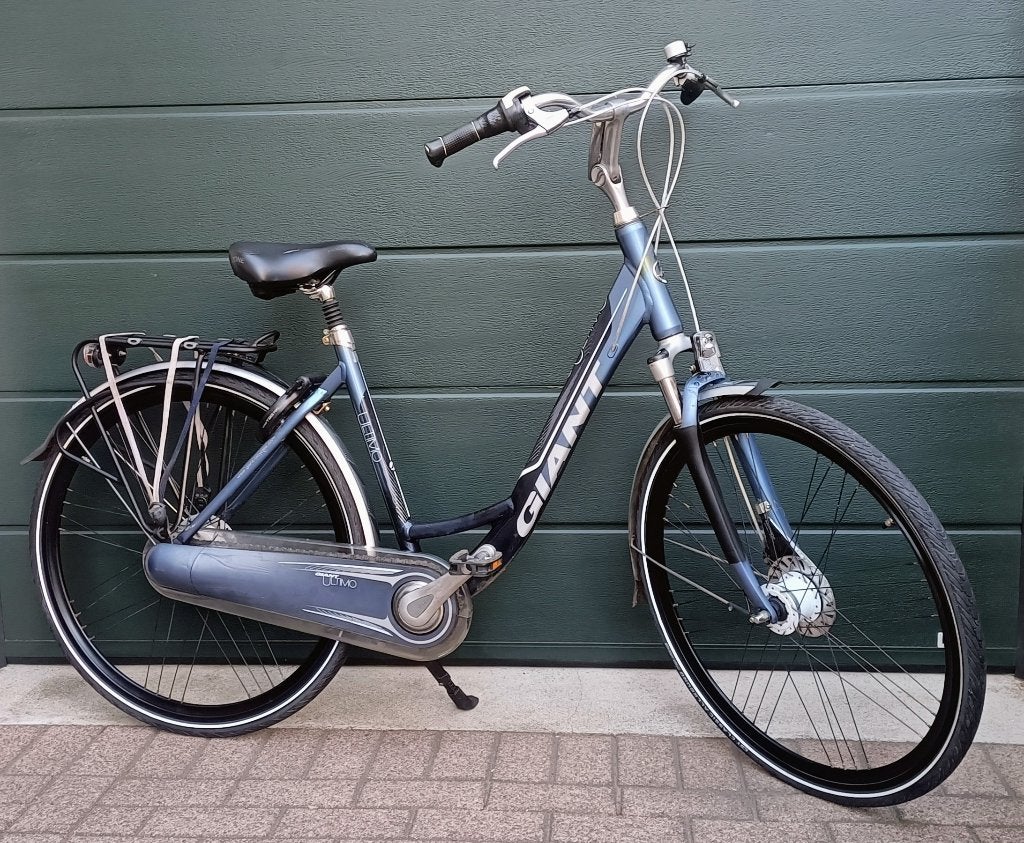 Giant damesfiets,8 versnellingen, Fietsen en Brommers, Ophalen, Gebruikt, Versnellingen, Giant