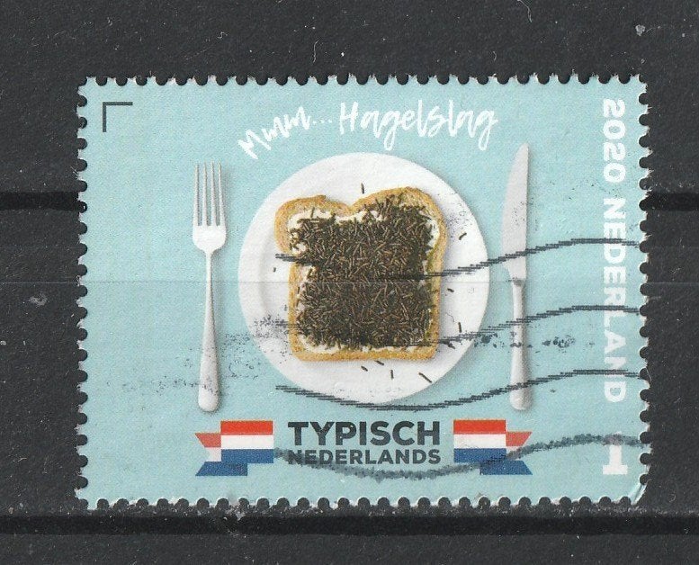 nvph 3841 Typisch Nederlands 2020, Ophalen of Verzenden, Na 1940, Gestempeld