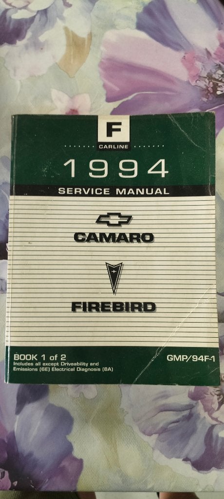 1994 Chevrolet Camaro Firebird Service Manual (2 boeken), Ophalen of Verzenden