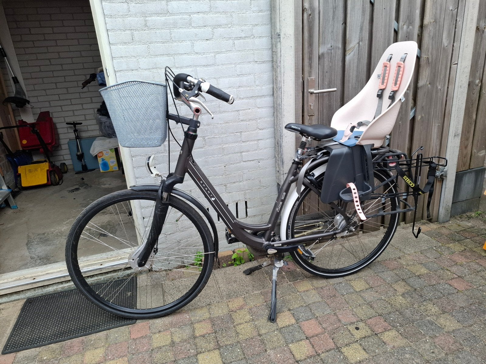 Mama fiets, Gebruikt, 47 tot 50 cm, Buggydrager, 1 zitje