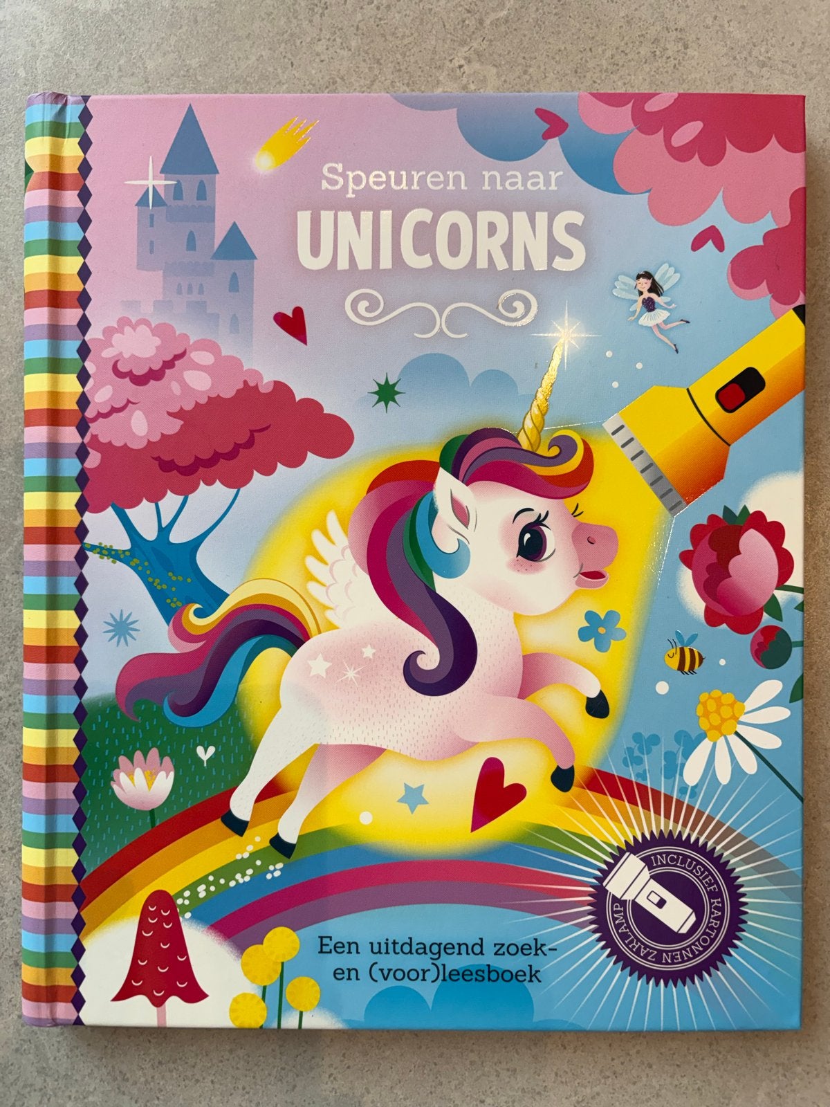 Speuren naar UNICORNS: Zoek- en voorleesboek, Ophalen of Verzenden, Zo goed als nieuw, Sprookjes