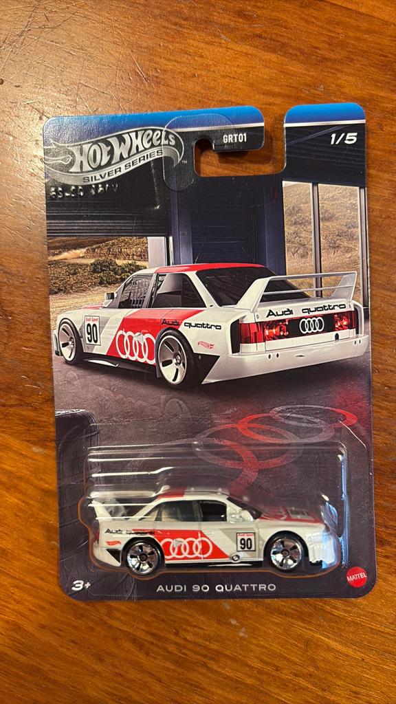 Hot Wheels Audi 90 Quattro 1/64, Hobby en Vrije tijd, Ophalen of Verzenden, Nieuw, Auto