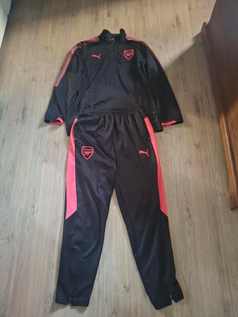 Arsenal trainingspak zwart roze mt XL Volwassenenmaat Nieuw, Maat XL, Ophalen of Verzenden, Zo goed als nieuw, Trainingspak