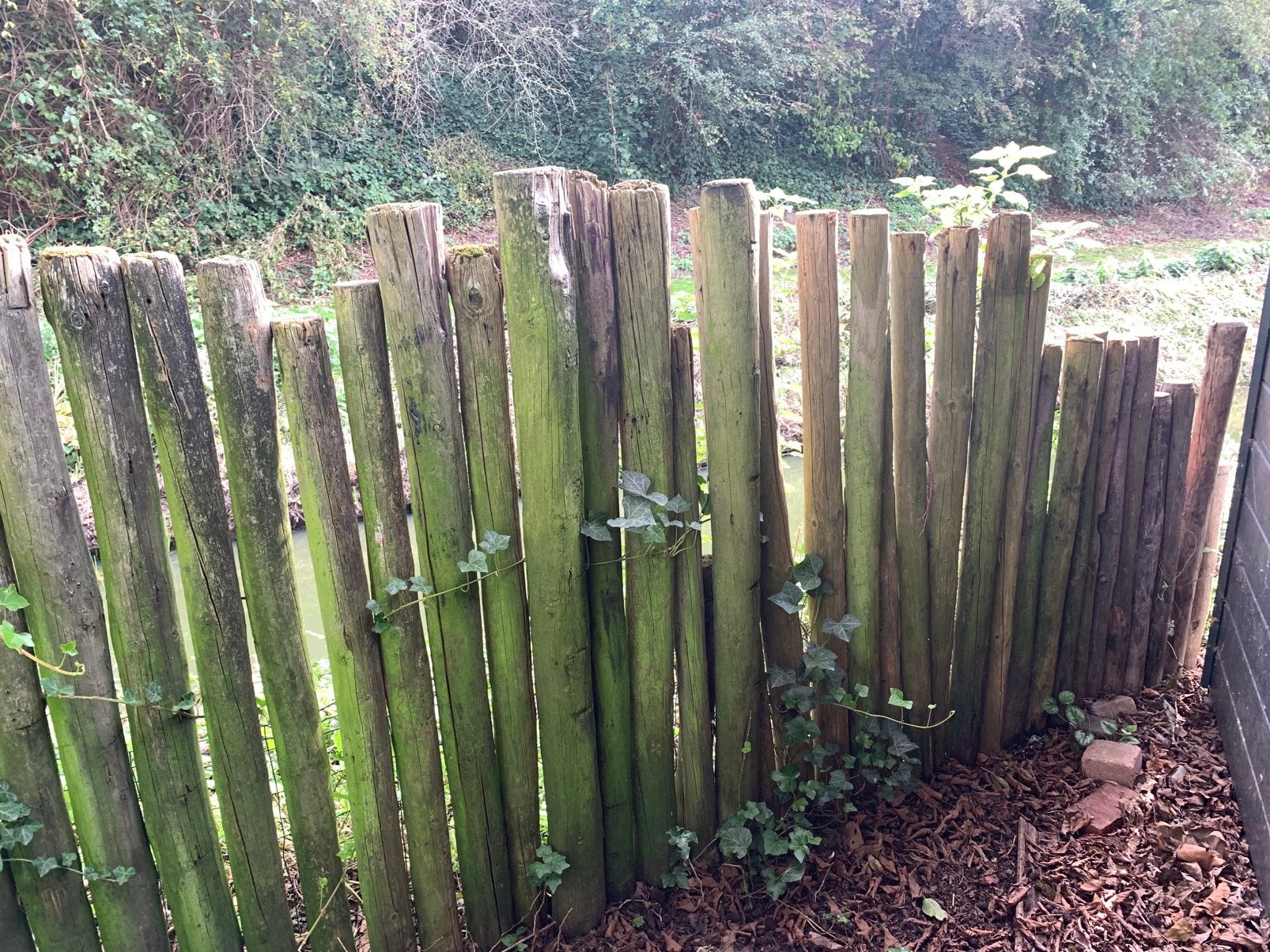 Ronde palen 56 stuks, Ophalen, Gebruikt, Palen