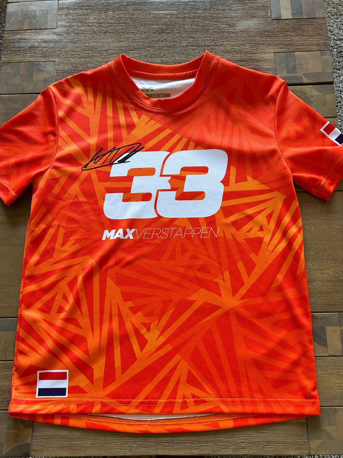 Nieuw Max Verstappen shirt maat 164, Kinderen en Baby's, Ophalen of Verzenden, Nieuw, Jongen of Meisje, Shirt of Longsleeve