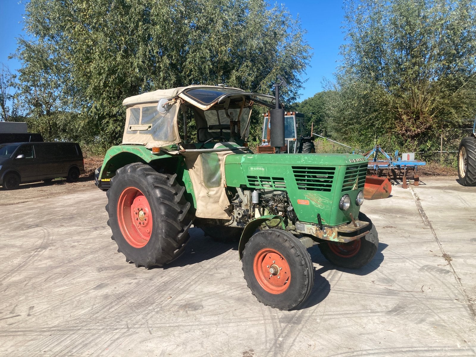 Deutz 6006, Ophalen, Tot 80 Pk, 7500 tot 10000, Gebruikt