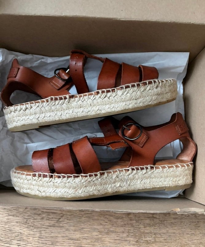 Shabbies Amsterdam sandalen, Kleding | Dames, Ophalen, Bruin, Sandalen of Muiltjes, Zo goed als nieuw
