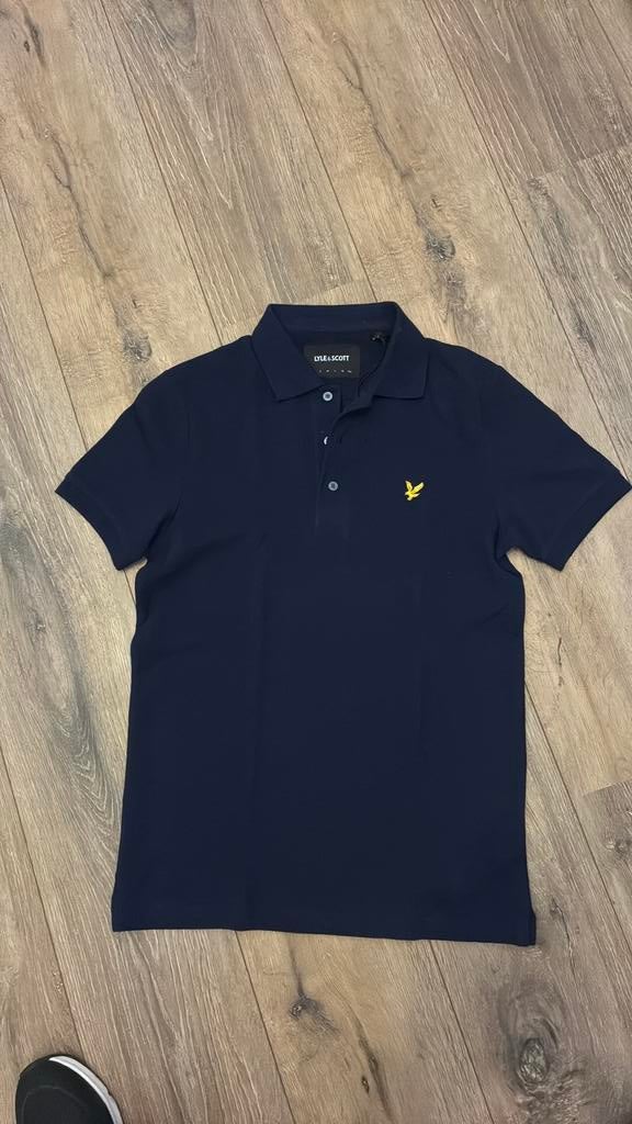 Shirt Lyle & Scott donkerblauw mt XS NIEUW!, Ophalen, Nieuw, Maat 46 (S) of kleiner, Blauw