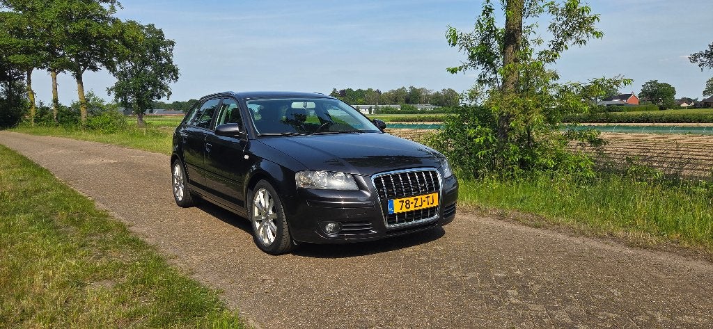 Audi A3 1.4 Tfsi 92KW Sportback 2008 Grijs, Auto's, Voorwielaandrijving, 4 cilinders, Origineel Nederlands, 1200 kg