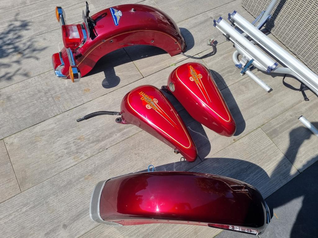 Spuitset heritage softail 1995, Ophalen of Verzenden, Gebruikt