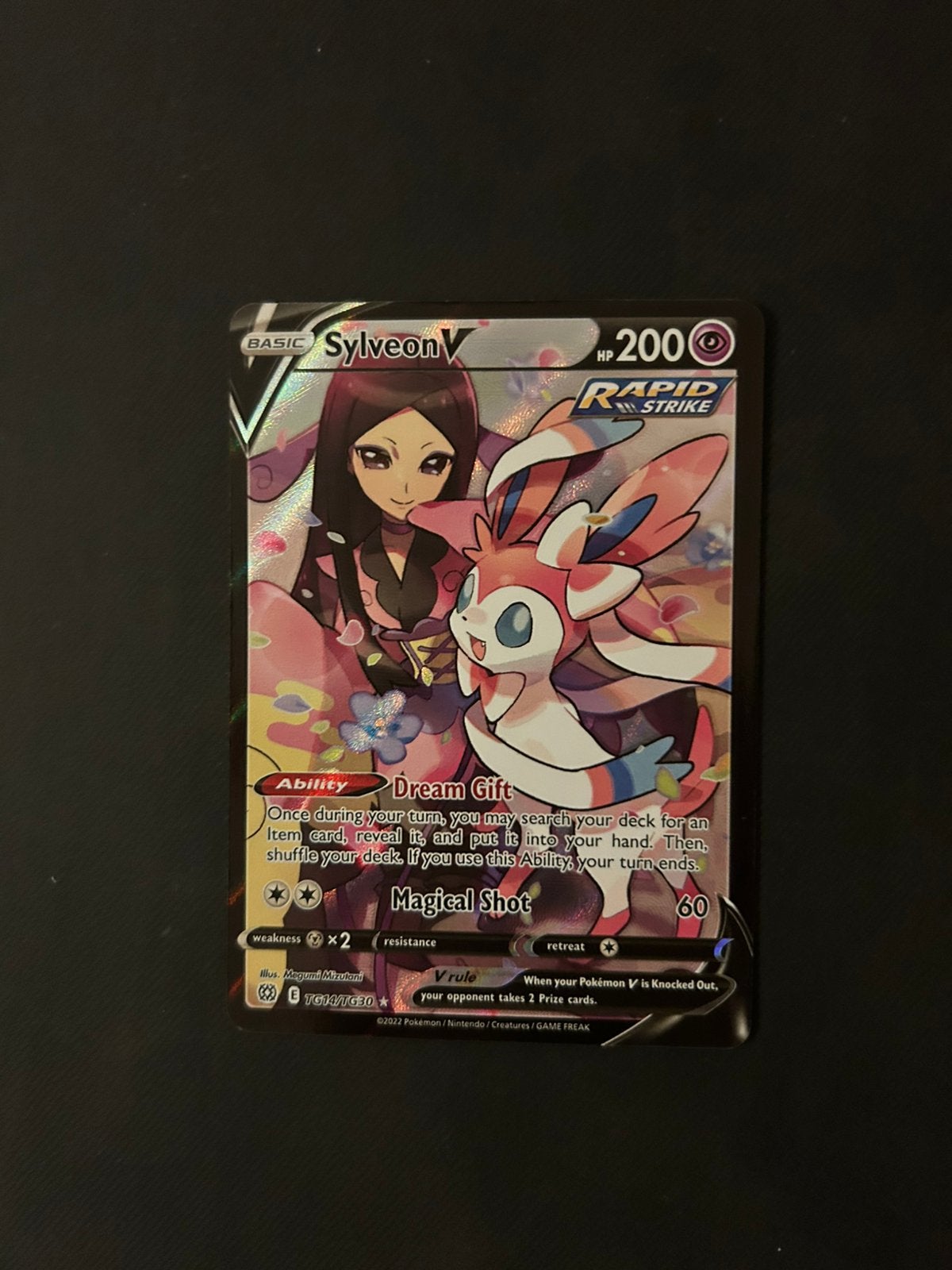 Sylveon V, Ophalen of Verzenden, Nieuw, Losse kaart, Foil