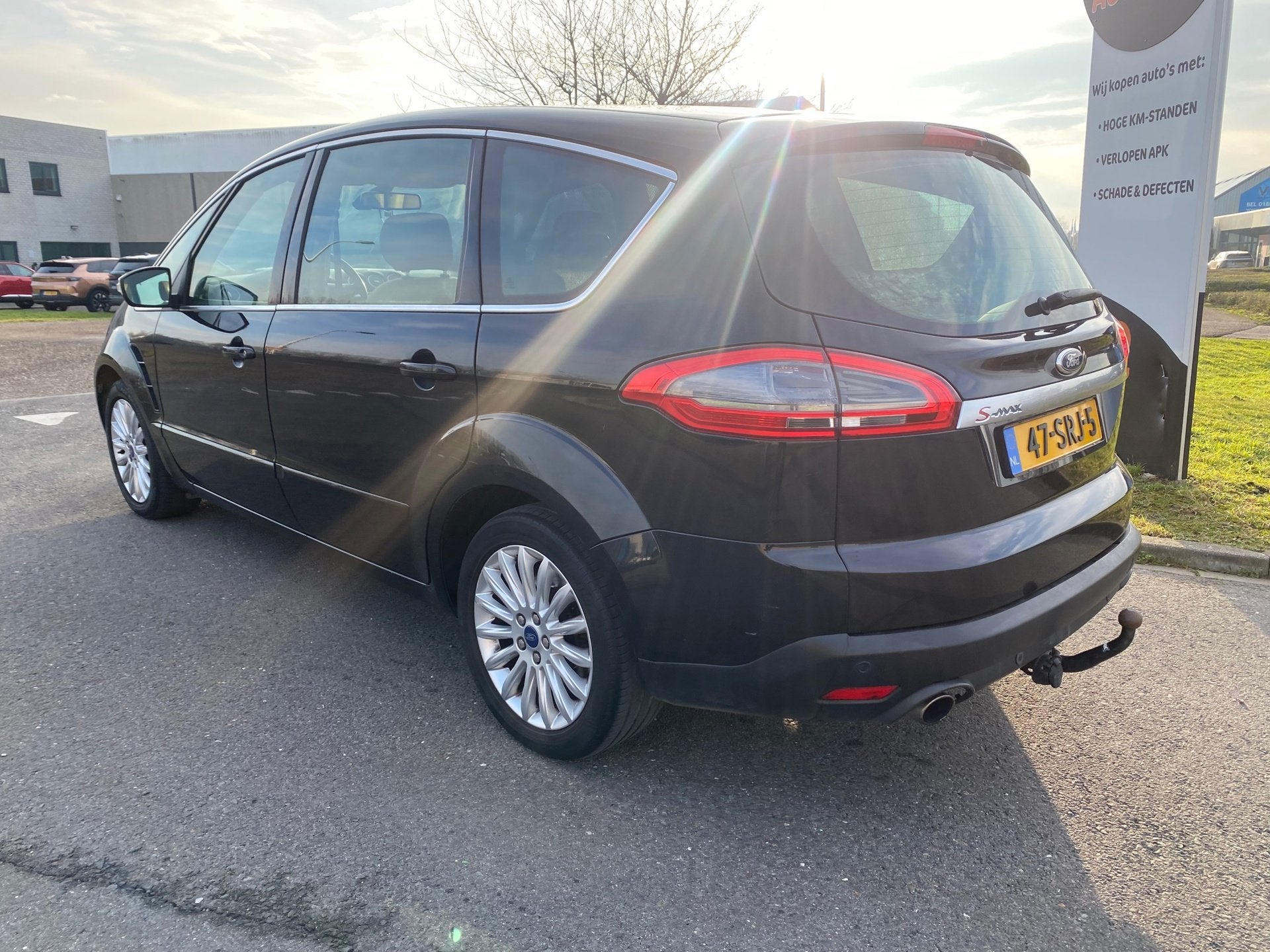 Ford S-Max 2011 * 2.0 EcoBoost Titanium 7p. * EXPORT OF HAND, Auto's, Ford, Euro 5, Gebruikt, 4 cilinders, 7 stoelen