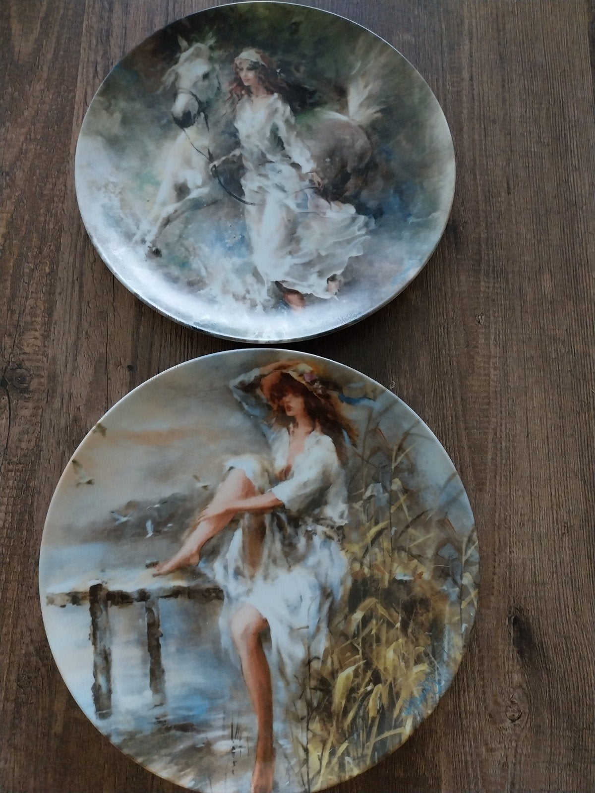 Wandbord Regina "Avondmijmeringen" Willem Haenraets 1991, Antiek en Kunst, Ophalen of Verzenden