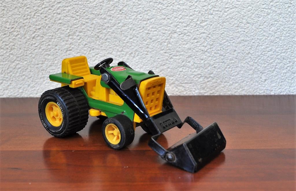 Tonka Tracker Tractor Bulldozer 16 cm, Ophalen of Verzenden, Gebruikt, Tractor of Landbouw