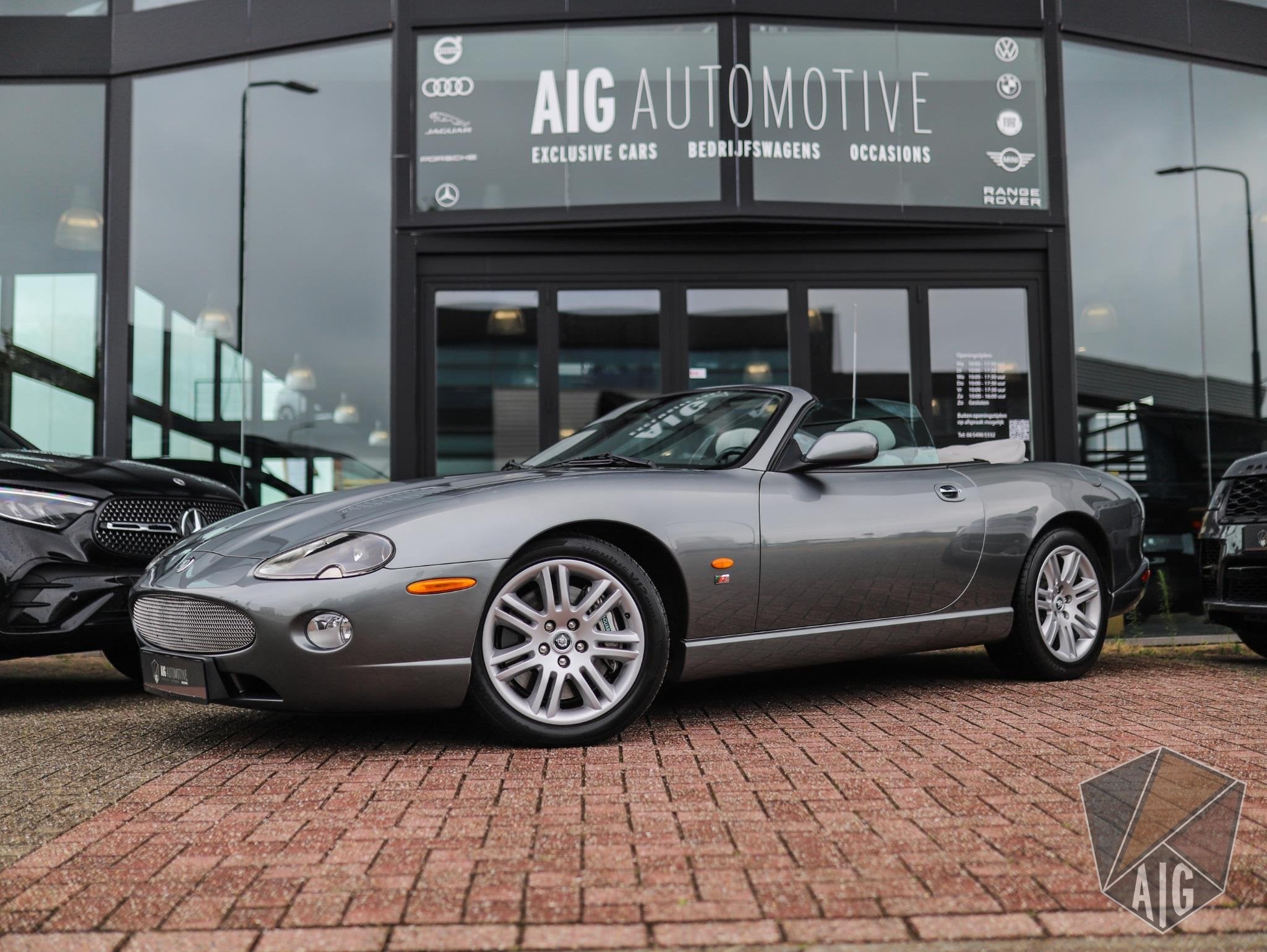 Jaguar XKR 4.2 V8 Convertible | Alpine Sound | Memory | Lede, Gebruikt, 8 cilinders, Cabriolet, 4 stoelen