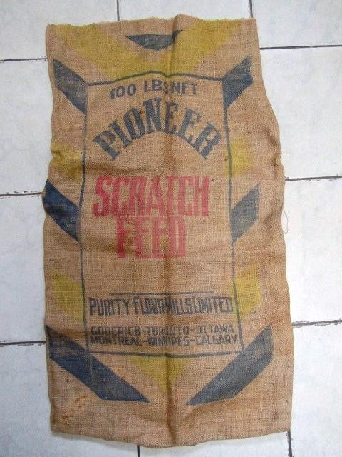 jutezak  PIONEER        CANADA         diervoer, Ophalen of Verzenden, Gebruikt