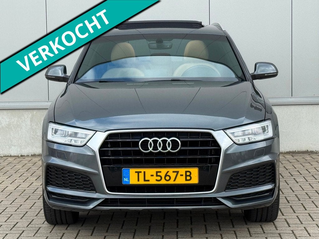 Audi Q3 1.4 TFSI CoD S Line PANO NAP zeer netjes, Auto's, 1380 kg, 4 cilinders, 150 pk, Lichtsensor