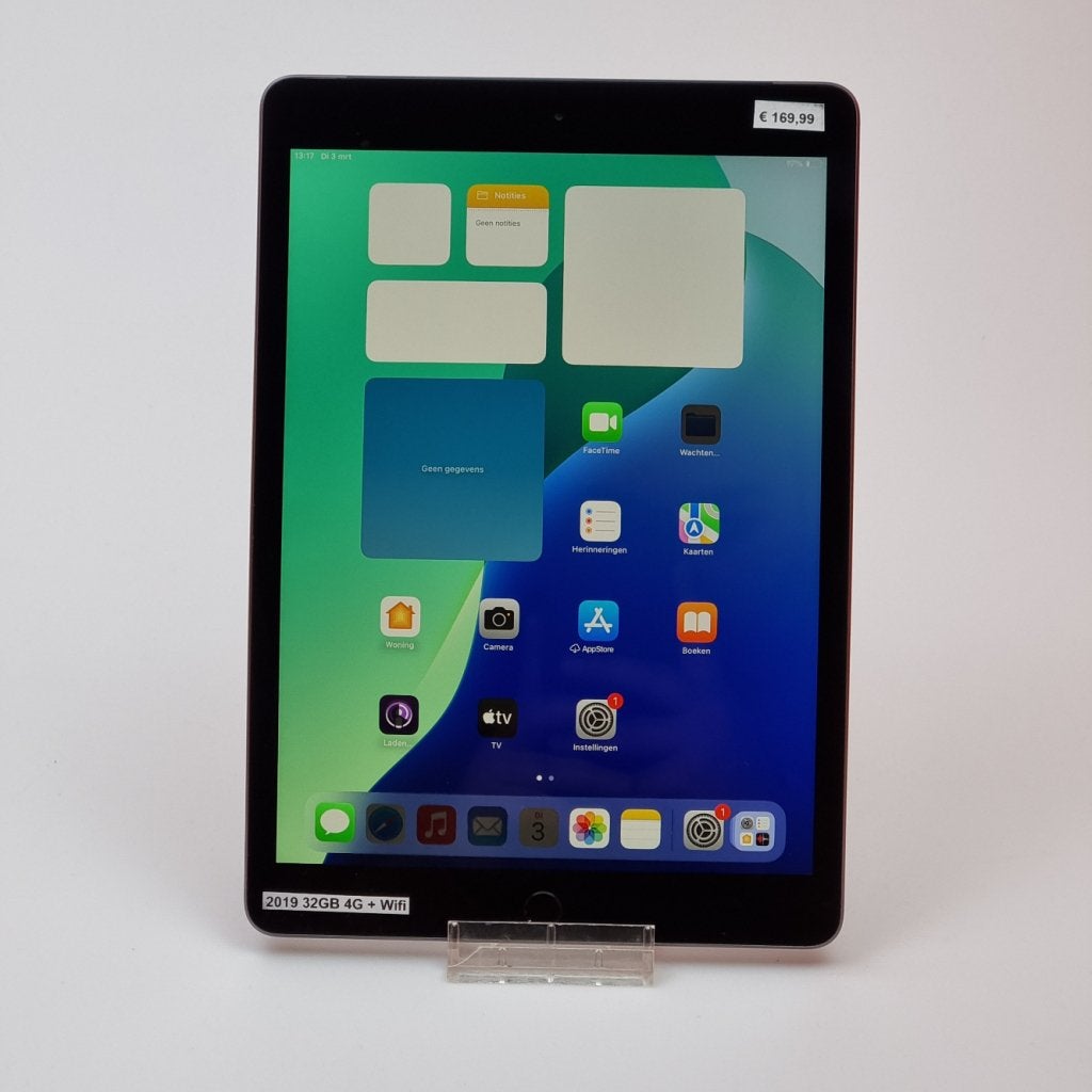 iPad 2019 32GB Wifi + 4G Space Gray, Apple, Gebruikt, Support@apple.com, One Apple Park Way
Cupertino, CA 95014
United States