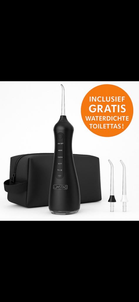 Restpartij- 31 elektrische waterflosser +45 toilettassen, Ophalen, Nieuw, Overige typen
