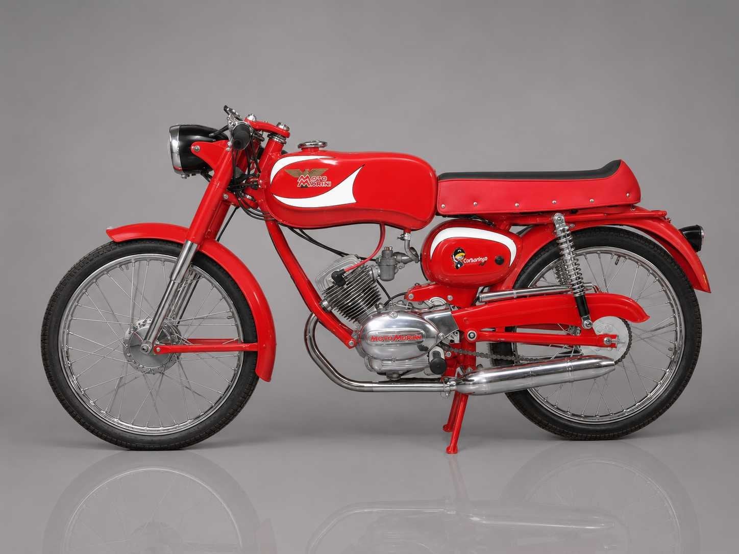 1960 Moto Morini Corsarino #5 50cc | Italian Classic Moped, Overige merken, Overige carrosserieën, Overige brandstoffen, Bedrijf