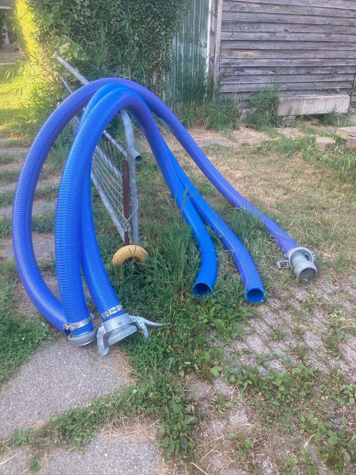 Aanzuigslang 4 duim met koppelingen, Ophalen, Beregening en Drainage