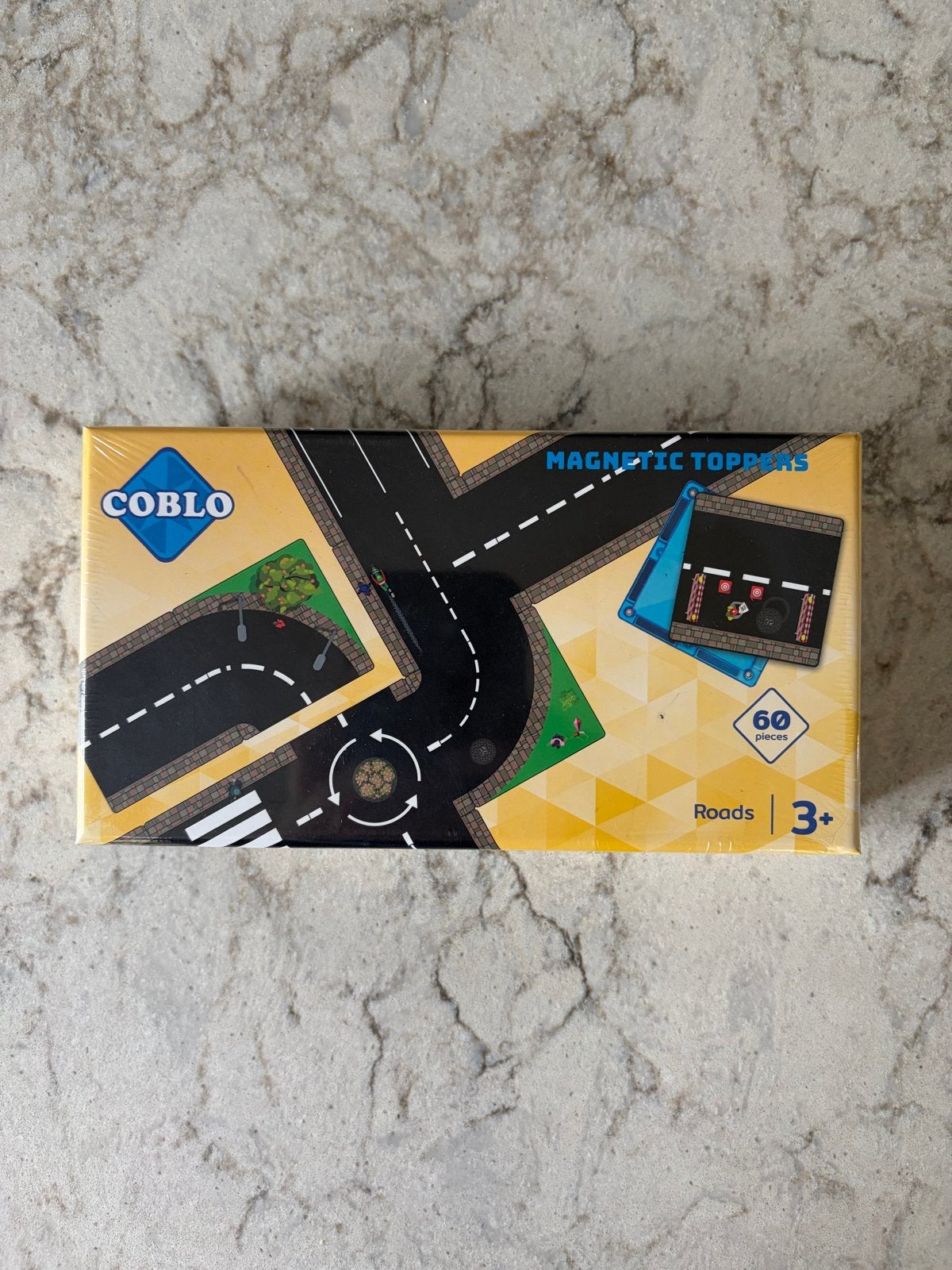 Coblo Magnetic Toppers Wegen 60 stuks - NIEUW!, Ophalen, Nieuw, Bouwen