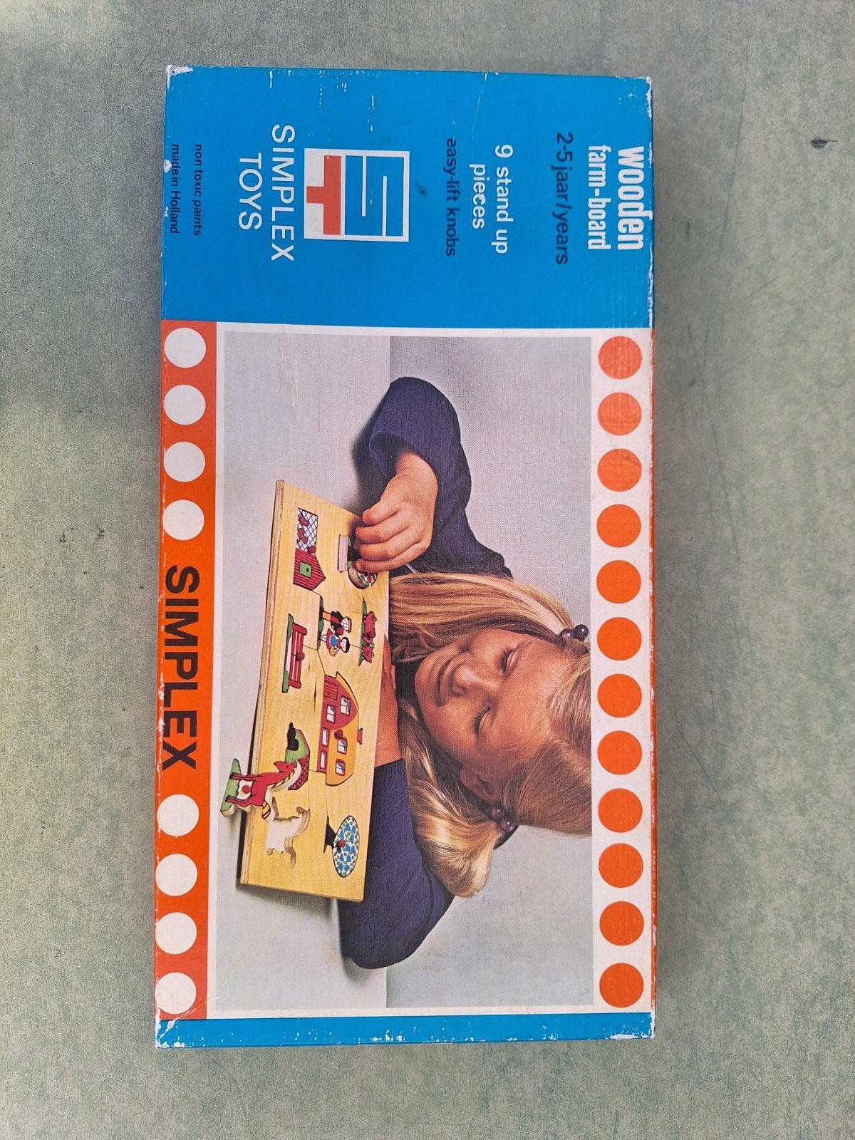 Simplex Toys Houten Boerderij Puzzel (2-5 jaar), Ophalen, Gebruikt, Overige typen