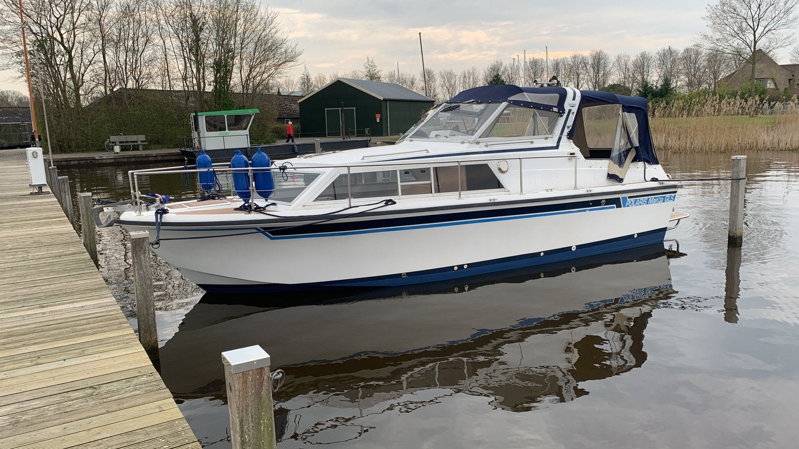 Mooie Polaris Manta GLS 860 uit 1995, Gebruikt, Diesel, Polaris, Walstroom