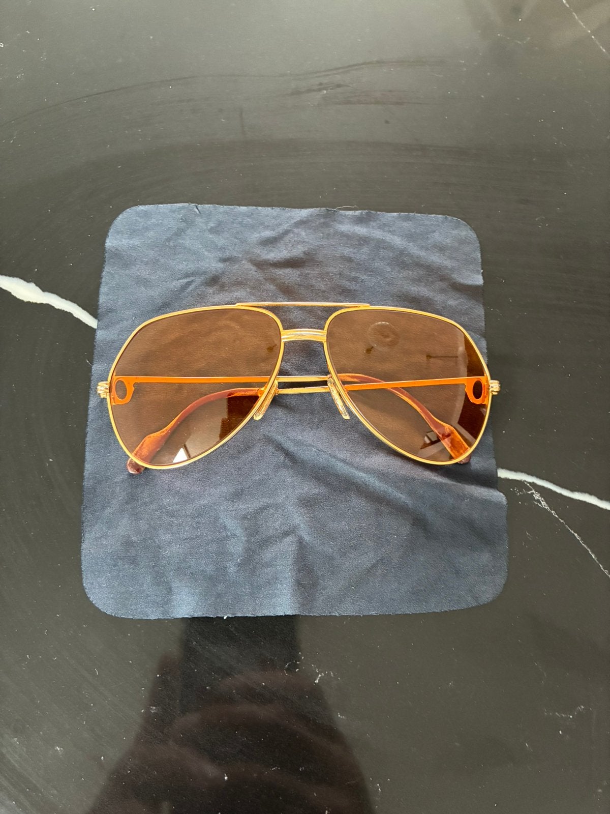 Vintage Cartier Vendôme Louis Cartier 59-14-140 – 80s, Ophalen of Verzenden, Zo goed als nieuw, Overige kleuren, Overige merken