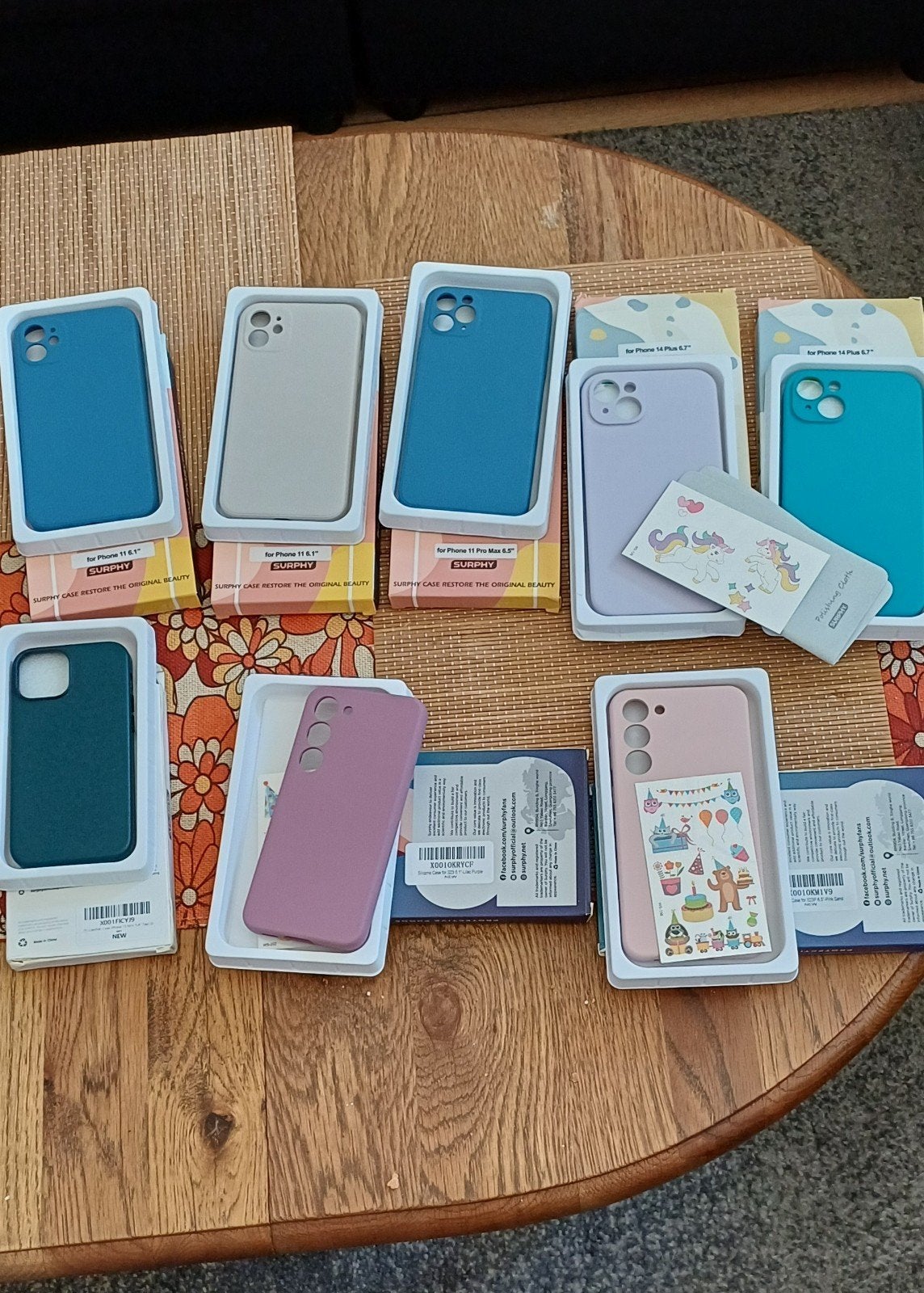Partij 100 Nieuwe Telefoonhoesjes iPhone & Samsung, Telecommunicatie, Ophalen of Verzenden