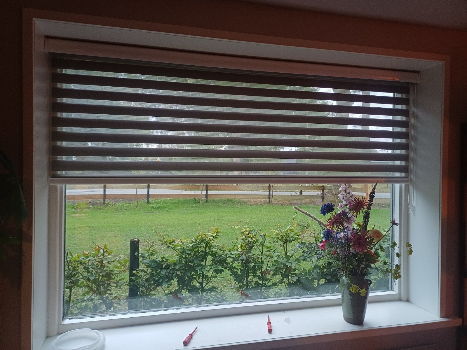Duo rolgordijn - Stijlvolle raambekleding voor elk interieur, Huis en Inrichting, Overige materialen, Gebruikt, Duo rolgordijn