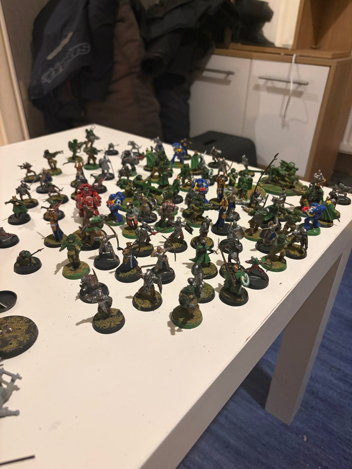 Grote collectie Lord of the Rings en Warhammer figuren, Ophalen, Gebruikt, Figuurtje(s), Lord of the Rings
