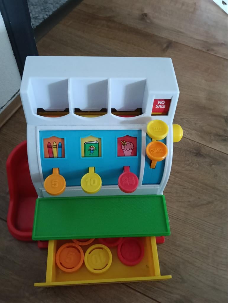 Kassa met munten, Ophalen of Verzenden, Speelset
