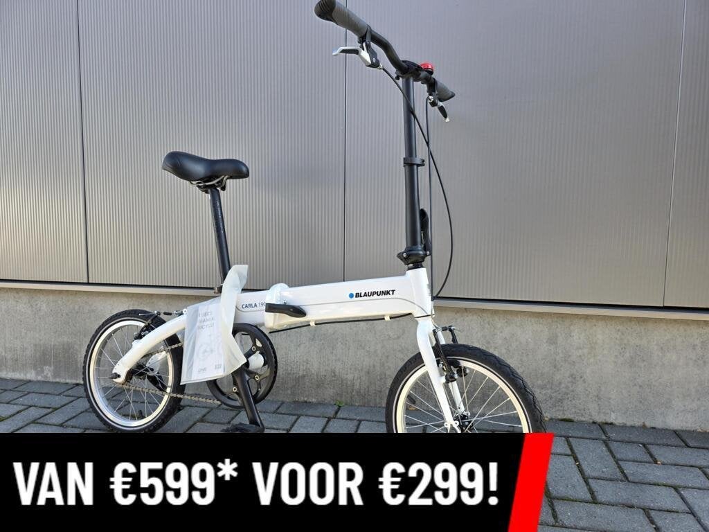 Splinternieuw! Blaupunkt Carla 190 Vouwfiets lichtgewicht!!, Ophalen of Verzenden, Nieuw