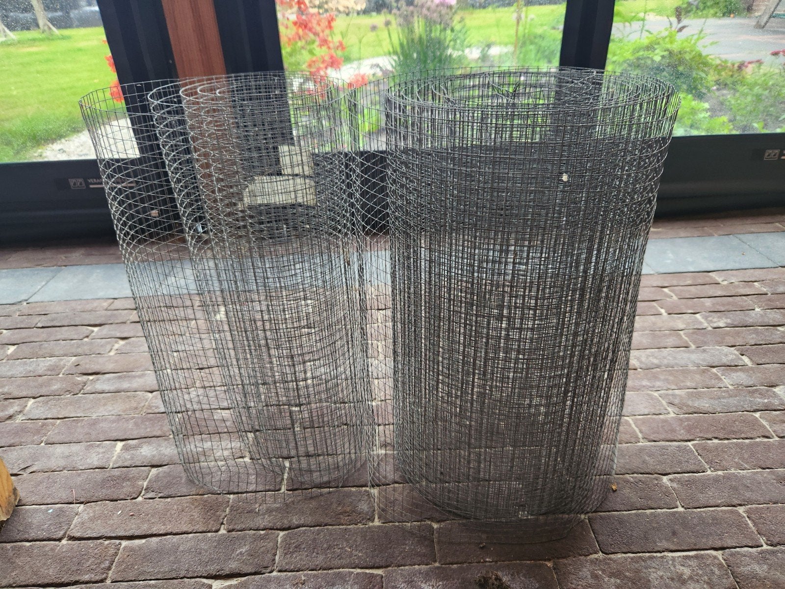Gaas ruit 1 x 1 cm, Tuin en Terras, Ophalen, Composiet