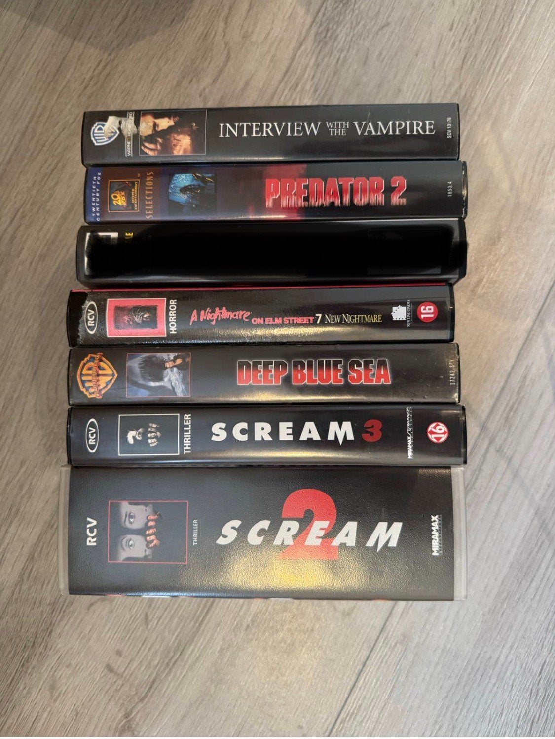 Horror VHS videobanden – €2,00 per stuk (6 stuks), Cd's en Dvd's, VHS | Film, Nederlands ondertiteld, Engels, Vanaf 16 jaar, Zo goed als nieuw
