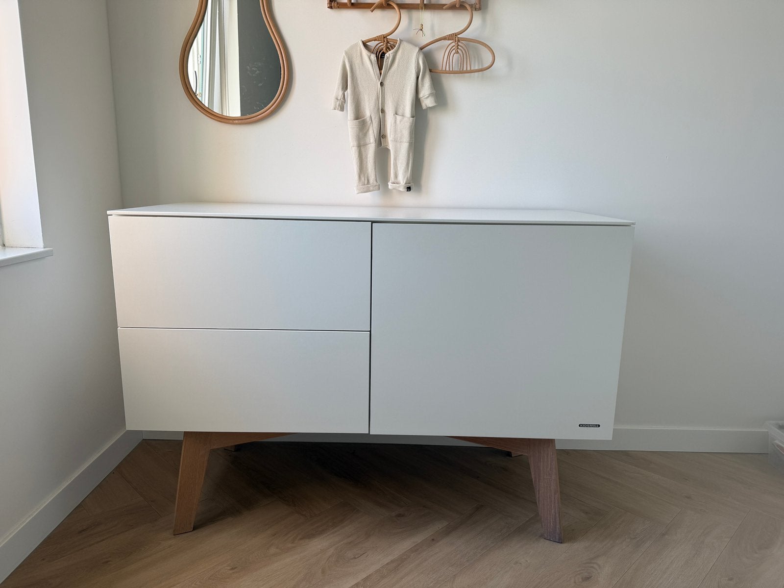 Kidsmill sixties commode in goede staat, Ophalen, 50 tot 70 cm, 100 cm of meer, Zo goed als nieuw