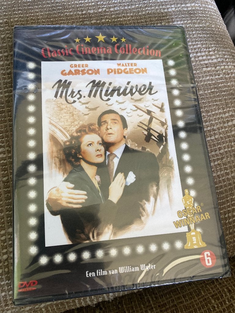 DVD Mrs. Miniver - Classic Cinema Collection - Geseald!, Ophalen of Verzenden, Spaans, Nieuw in verpakking, Drama